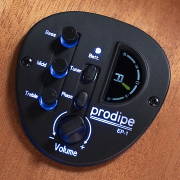 Prodipe Guitars Student 4/4 EQ - Chitara electro-clasica - Img 4