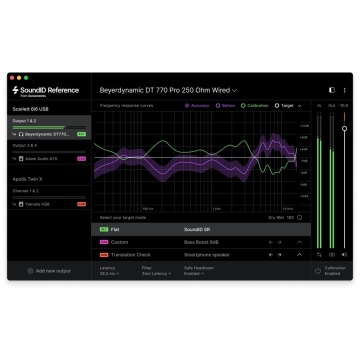 Sonarworks SoundID Reference for Speakers & Headphones - Software calibrare monitoare si casti SoundID Reference AU VST AAX