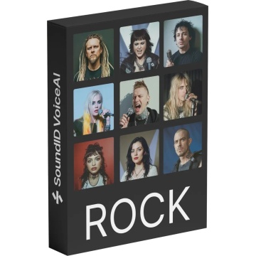 Sonarworks SoundID VoiceAI Rock Voices Expansion Pack - Pachet expansiune preseturi voci rock 10 voci (5 masculine, 5 feminine)