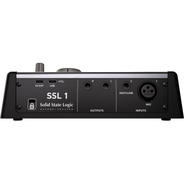 SSL 1 Audio Interface - Interfata audio USB-C 2-in/2-out cu preamp SSL, 32-bit/192 kHz si Legacy 4K - Img 3