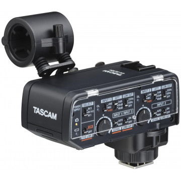 Tascam CA-XLR2d-F - Adaptor microfon XLR pentru camere mirrorless