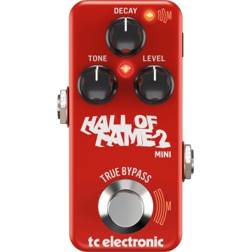 TC Electronic Hall Of Fame 2 Mini Reverb - Pedala reverb compacta pentru chitara cu footswitch MASH si suport TonePrint - Img 3