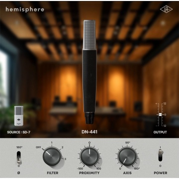 Universal Audio SD-7 - Microfon dinamic hipercaridoid - Img 8