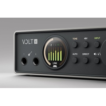 Universal Audio Volt 4 Gen 2 - Interfata audio USB 12x6 32-bit/192 kHz cu 2 preamp-uri Tone Shaping ADAT MIDI Auto-Gain si Smart Display - Img 7
