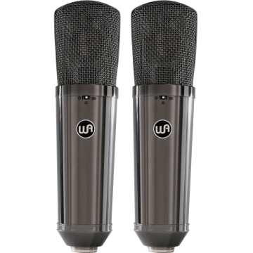 Warm Audio WA-87 R2 TS Titanium Stereo Pair - Set Microfoane Condenser FET Multi-Pattern