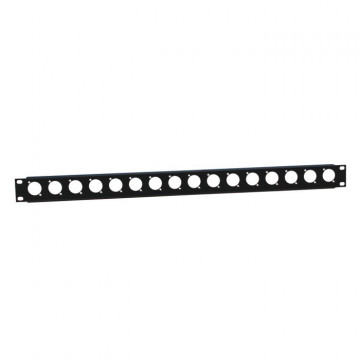 Adam Hall 19 Parts 872225 - Panou rack 1U pentru mufe XLR