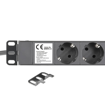 Adam Hall 19 Parts 87471 USB - Prelungitor rack 1U cu 8 prize - Img 4