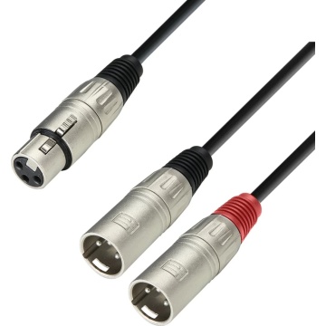 Adam Hall 3 STAR YFMM 0600 6m - Cablu adaptor Y 3 x XLR
