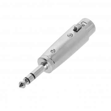 Adam Hall 4 STAR A XF3 JM3 - Adaptor Jack 6.3 mm tata TRS - XLR mama 3 pini