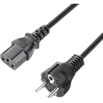 Adam Hall 4 STAR PKD 1m - Cablu de alimentare IEC C13 / Schuko