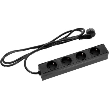 Adam Hall PDU 4 MOUNT 1.8m - Prelungitor rack montabil 1U 4 prize - Img 5
