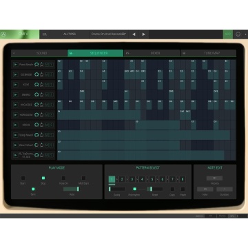 Arturia CMI V - Plugin instrument virtual sampler si sintetizator digital 8-bit cu 10 piste si sequencer cu 32 pasi - Img 6
