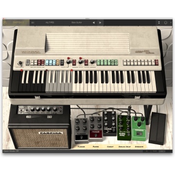 Arturia Farfisa V - Plugin orga virtuala cu 2 manuale Farfisa Compact Deluxe + sinteza aditiva si efecte
