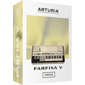 Arturia Farfisa V - Plugin orga virtuala cu 2 manuale Farfisa Compact Deluxe + sinteza aditiva si efecte - Img 3