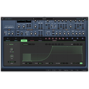 Arturia Jup-8000 V - Sintetizator software Supersaw cu 2 oscilatoare 16 voci polifonie Multi-Arpeggiator si efecte integrate - Img 3