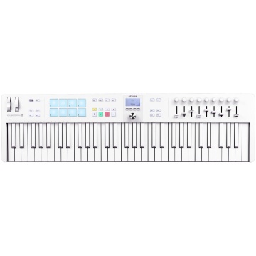 Arturia KeyLab Essential 61 mk3 Alpine White - Claviatura MIDI - Img 2