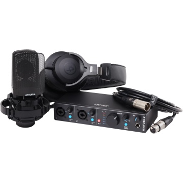 Arturia MiniFuse Recording Pack Black - Pachet Home Studio