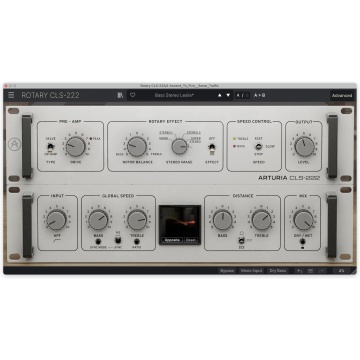 Arturia Rotary CLS-222 - Plugin efect rotary stereo cu emulare analogica si preamplificare cu lampa