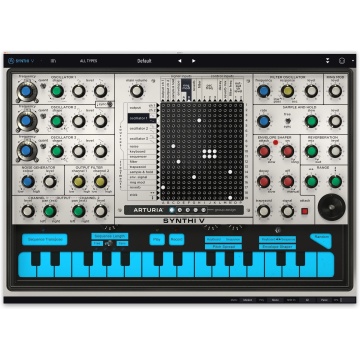 Arturia Synthi V - Plugin sintetizator virtual modular cu 3 oscilatoare matrice de rutare si polifonie 4 voci - Img 2