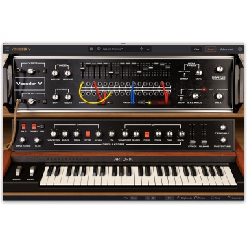 Arturia Vocoder V - Plugin vocoder virtual analog cu 16 canale sintetizator si sampler integrat