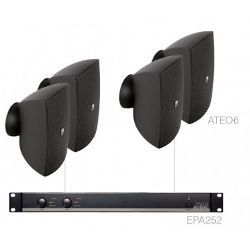 Audac Festa 6.4E B - Sistem complet pentru instalatii audio fixe