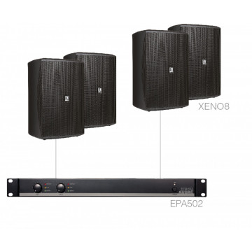 Audac FESTA8.4E/B - Sistem complet pentru instalatii audio fixe
