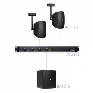 Audac SUBLI2.3EC/B - Sistem complet pentru instalatii audio fixe