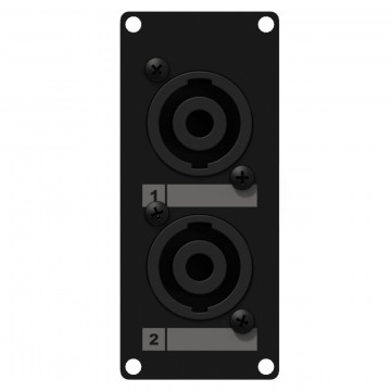 Caymon CASY142 - Modul rack CASY 1 SpeakON - Terminal Block