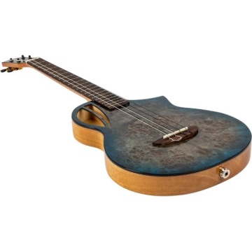 Flight Aviator Galaxy Baritone BL CE - Ukulele baritone electro-acustic - Img 7