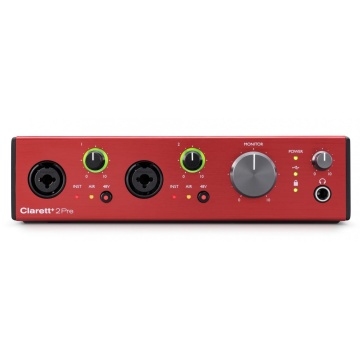 Focusrite Clarett+ 2Pre - Interfata audio 10 x 4 - Img 5