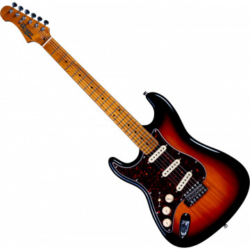 JET Guitars JS-300 SB LH - Chitara electrica pentru stangaci