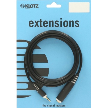 KLOTZ AS-EX30600 Extension Jack - Jack 6 m - Cablu de extensie Jack-Jack