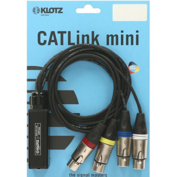KLOTZ CLAES-MINI40 CATLink MINI 4 x XLR - etherCON - Cablu multicore