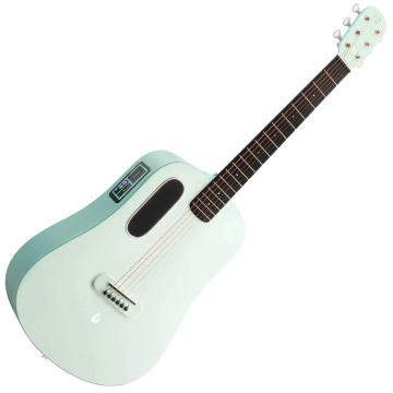 Lava Music BLUE LAVA Touch cu Airflow Bag - Aqua/Mint Green - Chitara electro-acustica cu efecte built-in - Img 5