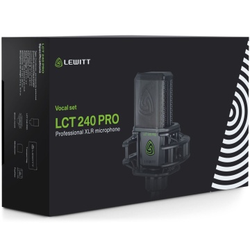 Lewitt LCT 240 PRO BK Vocal Set - Microfon Condenser de Studio - Img 17