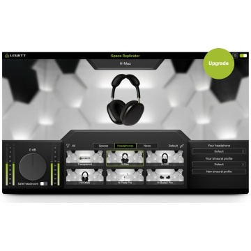 Lewitt Space Replicator Upgrade - Upgrade plugin de monitorizare virtuala pentru casti cu simulare de spatii acustice reale - Img 4
