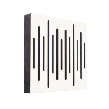 Mega Acoustic FiberPRO 60 Spectrum Alb Negru - Panou acustic cu vata minerala