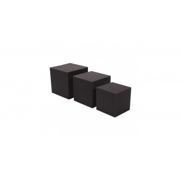 Mega Acoustic Kostka 15x15x15 Grafit - Bass Trap Burete Ignifugat - Img 3
