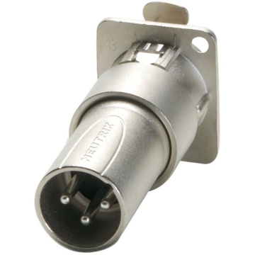 Neutrik NA3FDM - Adaptor pentru panou XLR tata - XLR mama - Img 2