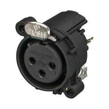 Neutrik NC3FAV1 - Conector XLR mama 3 pini
