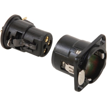 Neutrik NC3FD-H-B - Conector XLR mama 3 pini - Img 4