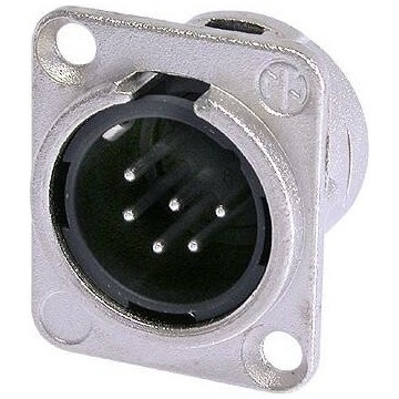 Neutrik NC6MD-L-1 - Conector XLR tata 6 pini