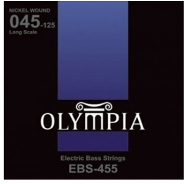 Olympia EBS455 Long-Scale Otel-Nichel 45-125 - Set 5 corzi pentru chitara bass