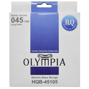 Olympia HQB45105 Long-Scale Otel-Nichel 45-105 - Set corzi chitara bass