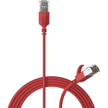 ProCab CSD560R/0.3 - Cablu de retea 0.3 metri CAT6A U/UTP RJ45 tata - RJ45 tata slim 30 AWG LSHF - Img 3