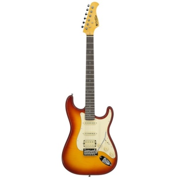 Prodipe Guitars ST 93 Alder Tea Burst - Chitara electrica