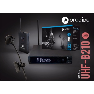 Prodipe PACK UHF DSP SB21 LANEN - Set Microfon Wireless Pentru Saxofon si Alamuri - Img 7