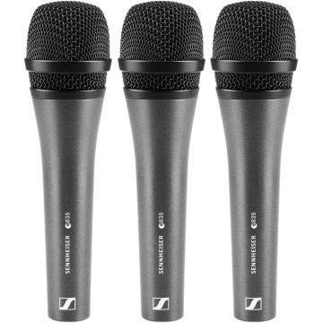 Sennheiser 3-PACK e 835 - Set de 3 microfoane dinamice