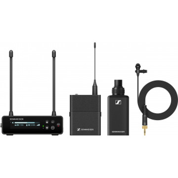 Sennheiser EW-DP ENG Set (S1-7) - Sistem wireless cu microfon lavaliera si transmitator shotgun
