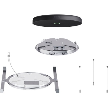 Sennheiser TeamConnect Ceiling Medium F Black - Microfon conferinta pentru tavan